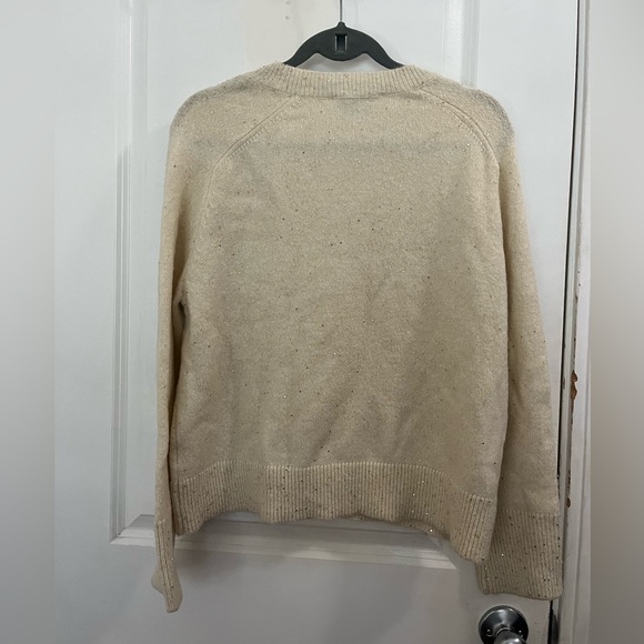 DKNY Cream Knit Pullover - Picture 3 of 7